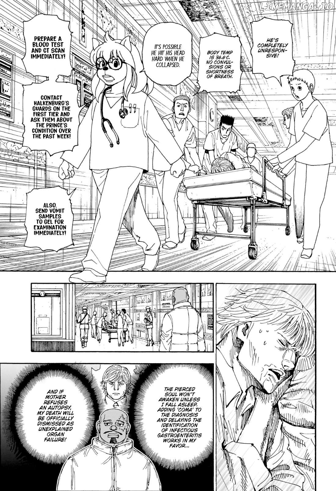Hunter x Hunter, Chapter 404 image 08